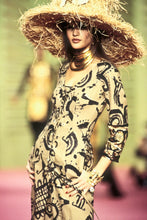 Load image into Gallery viewer, CHRISTIAN LACROIX SS93 Nylon Mix Primitiv Print Top (multi) FR40