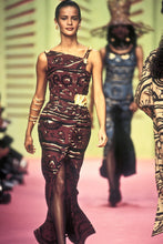 Load image into Gallery viewer, CHRISTIAN LACROIX SS93 Nylon Mix Primitiv Print Top (multi) FR40