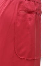Load image into Gallery viewer, TOM FORD for YSL SS02 Silk/Rayon Skirt with Pocket Detailing (red) FR40