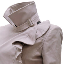 Load image into Gallery viewer, TOM FORD for YSL FW03 Cotton High Neck Blazer with Ruffle Detailing (light lilac) FR38