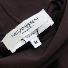 Load image into Gallery viewer, TOM FORD for YSL Fine Cotton Turtleneck Top (plum) Medium