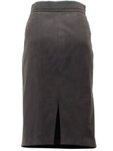 Load image into Gallery viewer, TOM FORD for YSL FW03 Higher Waist Skirt with Belt Detailing (brown) FR38