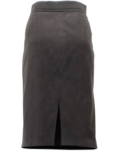 TOM FORD for YSL FW03 Higher Waist Skirt with Belt Detailing (brown) FR38