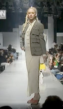 Load image into Gallery viewer, JEAN PAUL GAULTIER SS1996 Cotton Multipocket Blazer (stone) FR42