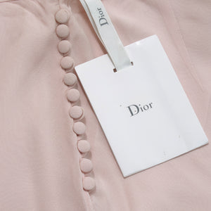 JOHN GALLIANO for DIOR Runway SS2008 Silk Charmeuse Flared Skirt (pink) - FR38