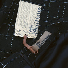 Load image into Gallery viewer, JOHN GALLIANO Ready-to-wear FW2011 Wool Ruffled Hem Knee Length Skirt (black/white) FR40