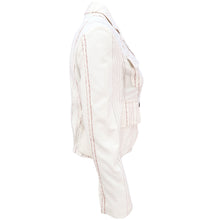 Load image into Gallery viewer, CONSUELO CASTIGLIONI for MARNI SS03 Embroidered Cotton Cropped Jacket (cream) IT42