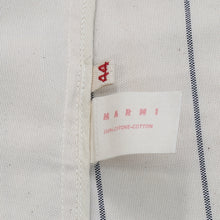 Load image into Gallery viewer, CONSUELO CASTIGLIONI for MARNI SS03 Cotton Stripe Motif Cropped Jacket (cream) IT44