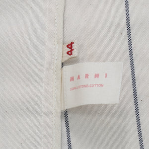 CONSUELO CASTIGLIONI for MARNI SS03 Cotton Stripe Motif Cropped Jacket (cream) IT44