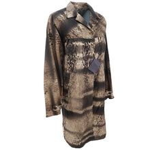 Load image into Gallery viewer, PRADA FW04 Nylon Abstract Print Trench Coat (multi) M