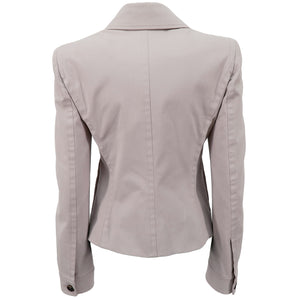 TOM FORD for YSL FW03 Cotton High Neck Blazer with Ruffle Detailing (light lilac) FR38